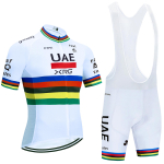 Uus Team Fly jalgrattas&auml;rk UAE rattas&auml;rk L&uuml;hikeste p&uuml;kste komplekt Mehed Naised Ropa Ciclismo Kiiresti kuivav jalgrattas&auml;rgi riided 5XL