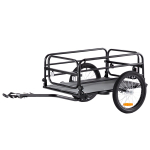 VEVOR Rattakauplus, kandev&otilde;ime 72,5 kg, Tugevdatud jalgrattak&auml;ru, Kokkupandav kompaktne hoiustamine ja kiirvabastus universaalse haagisekonksuga 71 x 51.5 x 30 cm