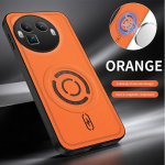 P&otilde;rutuskindel kangast magnetiline &uuml;mbris Realme GT 8 Pro GT8 Pro GT8Pro RealmeGT8Pro jaoks Traadita laadimise tagakaas Coque realme GT8 Pro oranž