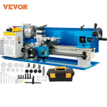 VEVOR metallist minitreipink Mini metallist treipink 7 x14 550W 180x350mm Muutuva kiirusega 3-l&otilde;ugse padruniga metallit&ouml;&ouml;tlemismasina jaoks