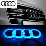 4D &uuml;mbertehtud LED-lamp auto esiv&otilde;re pagasiruumim&auml;rk AUDI A3 A4 A5 A6 A7 A8 S3 S4 S5 S6 S7 Q3 Q5 Q7 TT kaunistustarvikud 24.9x8.9cm
