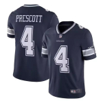 Dallas Cowboys 4 Prescott Meeste Jalgpallivorm - Erinevad Suurused Men's 2nd Gen Navy In Stock black