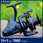 Surfcasting Reels Professionaalsed p&uuml;&uuml;girullid Kvaliteetsed spinningurullid Metallist p&uuml;&uuml;giratas 7000