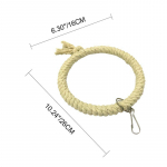 Papagoi k&ouml;iega kiik, seisev baar Lemmiklindude n&auml;rimine ronimisr&otilde;ngas m&auml;nguasi puuri jaoks kuld