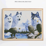 5D teemantmaal Saabuvad Loomad Rhinestones Pildid Teemanttikandid 20X30