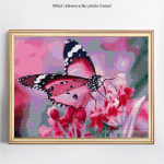 5D DIY teemantmaaling t&auml;is &uuml;mmargune liblikas teemantmosaiik loom teemanttikandid 20X30CM