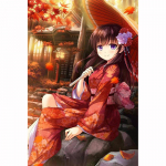 Teemanttikandid Mosaiik Anime T&uuml;drukute 5D Ristpistes Teemantmaaling Tee ise kleebised Dekoormaalid 20X30CM