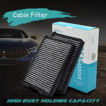 2x Alpina B10 D10 BMW 5. seeria E39 520i 530i 523i 528i 540i &otilde;ietolmu salongi kliimaseadme kliimaseadme filter 64119216588 64110008138