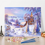 Kunst DIY maalimine numbrite j&auml;rgi Teemantmaal Numbrite maalimine Hobid Kodusisustus Digitaalne &otilde;limaal &Otilde;limaal 40x50cm no frame