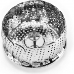 Kokkupandav roog auruga roostevabast terasest toidukorv V&otilde;rgusilma juurviljaaurupliit Laiendatav auruti