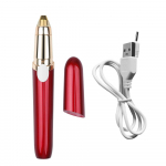 USB laetav elektriline kulmutrimmer pardel karvaeemaldus Kaasaskantavad meigivahendid Naiste epilaator N&auml;o l&otilde;ua huule nina karvade eemaldaja valge