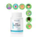 Tsinkgl&uuml;tsinaat Zn uus elu tsingi allikas 60 taimset kapslit 60 capsules (for 1 month)