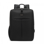 Meeste seljakotid Cool Bell USB-laadimispordiga Meeste vabaaja veekindel s&uuml;learvuti seljakott 15,6 tolli must/hall CB-6107S 15.6 inch must