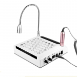 4in1 k&uuml;&uuml;nepell 30000 RPM veski poleerimismasin 80w tugeva tuulega k&uuml;&uuml;nte tolmukoguja koos Flood Light manik&uuml;&uuml;ri varustuse t&ouml;&ouml;riistaga US Plug valge