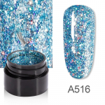 ROSALIND 5 ml geelk&uuml;&uuml;nelakk l&auml;ikiv vikerkaare s&auml;delev k&uuml;&uuml;nelakk, k&uuml;&uuml;nte disain Vernis poolp&uuml;silakk, geel-pealislakiga manik&uuml;&uuml;r