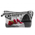 Ahvatlev meigikott, t&uuml;druku muster, suure mahutavusega vastupidav moodne v&auml;limus kerge tualett-tarvete kotid 1