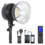 60 W professionaalne stuudiovalgusti LED-videovalgusti kahev&auml;rviline temperatuur 3200&ndash;5600 K koos Bowensi kinnitusega US Plug must