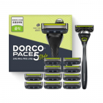 Dorco Pace5 stiilis raseerimismasin 1 k&auml;epide + 11 padrunit