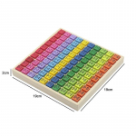 Montessori harivad puidust matemaatikam&auml;nguasjad lastele lastele beebim&auml;nguasjad 99 korrutustabel matemaatika aritmeetika &otilde;ppevahendid