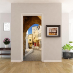 PVC kodusisustus Sissep&auml;&auml;suukse kleebis Vann Du&scaron;iruum Magamistuba Isekleepuv fototapeet Renoveerimisplakat Veekindel 77x200cm(cut 2pcs)