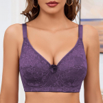 Suures suuruses rinnahoidja naistele Push Up rinnahoidjad Underwire rinnahoidja pits, lilleline &otilde;huke kauss Seksikas naiste pesu EF Cup 38F