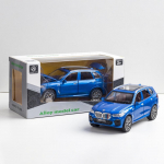 1:32 &Uuml;hildub BMW X5 linnamaasturi mudelauto m&auml;nguasjaga, tsingisulamist tagasit&otilde;mmatav m&auml;nguauto heli ja valgusega lastele, poisile t&uuml;drukule kingitus 1:32-size: 16.5*7.5*6.5cm