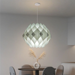 Minimalistlik kaasaegne Netflix r&otilde;dubaar Magamistuba S&ouml;&ouml;gituba Elutuba Energias&auml;&auml;stlik dekoratiivne l&uuml;hter Diameter 40cm-White light