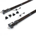 ESR590 panoraam l&uuml;kandkatusega katuseluugi siini raami klaasist liuguri juhiku remondikomplekt Mercedes CLA GLA klassi A180 jaoks Pikkus: 62,5 cm