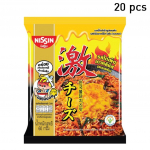 Nissin kiirnuudlid Premium Korea kuuma t&scaron;illi kana juustu maitsega (Kuiv t&uuml;&uuml;p) 60 g. x 5 / 10 / 15 / 20 tk 60 g. x 20 pcs