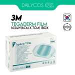 3M 1624W Tegaderm l&auml;bipaistev kilest side 2 3/8  x 2 3/4  &ndash; kast 100