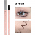 &Uuml;li&otilde;huke veekindel vedel silmapliiats Korea meik naistele Quick Dry Smooth Eye Liner kauakestev alumine ripsmepliiats Kosmeetika 01 # Black