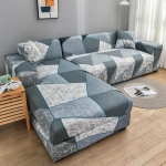 Uue stiiliga tr&uuml;kitud L-kujulised diivanikatted elutoa diivanikaitse jaoks tolmuvastased elastsed venivad katted nurgadiivani katte jaoks Small 90-140cm 1PC
