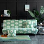 Stretch diivani kate Kokkupandav suur elastsusega diivani kate diivanile ilma k&auml;etugedeta kokkupandava katteta diivanvoodile Copridivano Size L 195-225cm