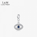 S925 h&otilde;bedast Devil's Eye ripatsehted S925