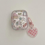 Ins Graffiti Rabbit Car Stars Bunny Moon Imd Laineline juhtmevaba Bluetooth-k&otilde;rvaklappide &uuml;mbris Apple Airpodidele 1 Pro 3 2 2. laadimiskarp For Airpods Pro