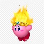 Fire Kirby Kirby Kolmekordne Deluxe Kirby Star Allies Triikraud soojus&uuml;lekandega tr&uuml;kkimine Vin&uuml;&uuml;lplaastrid Kleebis riietele Ise ise teha aplikatsioonid pestavad plaastrid