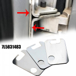 3tk auto esiosa alumise ukse hingepesuri VAG VW Golf 4 Bora Jetta Touareg Passat CC Skoda Octavia A4 1U 7L5831483 jaoks
