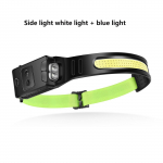 Silikoonsensoriga esilatern C-t&uuml;&uuml;pi laetav v&auml;litingimustes jooksu- ja rattas&otilde;iduks kaasaskantav prožektori LED-esituli A