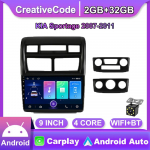 Androidi autoraadio Carplay jaoks KIA Sportage 2007-2011 Multimeedia videopleier GPS-navigatsioon WIFI 2+32GB 2+32GB