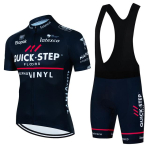 Quick&middot;Step Cycling Jersey komplekt MTB Maillot suvine ALPHA-VINYL Rattas&otilde;iduriided Maanteeratta s&auml;rgid &Uuml;likond Jalgrattatopsid Ropa Ciclismo L gray