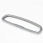 ABS Chrome Car Styling Inner Rearview mirror Frame Decoration Cover Sticker For Land Rover Freelander 2 2009-2015