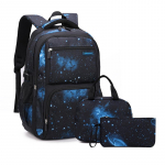 Poiste seljakotid 3-osalised komplektid koolikotid suure suurusega kott teismelistele lastele seljakott suure poisi seljakott p&otilde;hikooli &otilde;pilastele 46cm*30cm*23cm