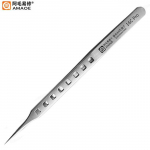 Telefoni remondi pintsetid Amaoe 16C Pro 160 mm (Otse) must