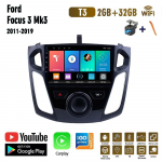 Androidi autoraadio Carplay Ford Focus 3 Mk3 jaoks 2011-2019 Multimeedia videopleier GPS-navigatsioon WIFI 2+32GB 2+32GB