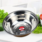 304 Roostevabast terasest kraanikauss Salati segamiskauss Supikauss K&ouml;&ouml;giviljapesu K&uuml;psetusn&otilde;ude s&otilde;tkumine 18cm