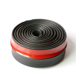 2.5m x 6.5cm Car Front Bumper Universal Protector Rubber Lip Splitter Body Spoiler Adhesive Strip Car Bumper Protectors must