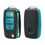 Uus pehmest nahast TPU auto v&otilde;tme&uuml;mbrise kaane korpus VW Volkswagen Polo Tiguan Passat B5 B6 B7 Golf 4 5 6 MK6 Jetta Lavida jaoks Skoda Octavia jaoks punane