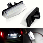2x sobib Toyota Prius XW20 XW30 Prius Plus/V Venza Matrix RAV4 jaoks Lexus CT200h Scion tC SMD valged LED numbrituled