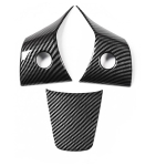 Car-styling Car Steering Wheel Sequin Steering Wheel Decoration Cover Sticker for Tesla Model 3 2018 car carbon fiber black