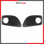 Citroen C4 udutule raami jaoks, must vasak parem, vastupidav ABS kaitseraua katte udutule kate 7453.65 7453.66 aastateks 2011-2017